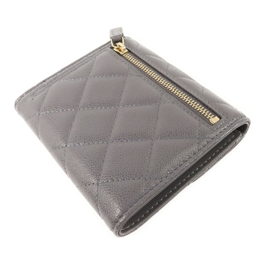 CHANEL 牛皮皮革Classic Small Flap Wallet錢包-3