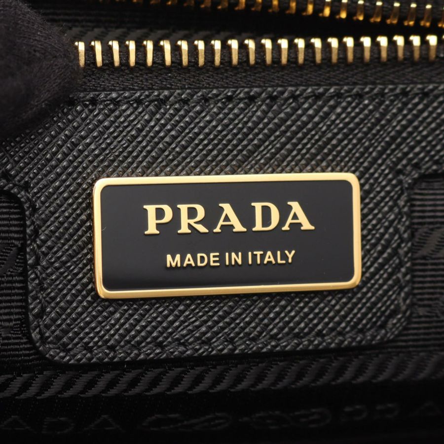 PRADA 復刻版 1978 RE 尼龍 TESSUTO+SAFFIANO 手提包 1BG555R064F0002OOO 全新-3