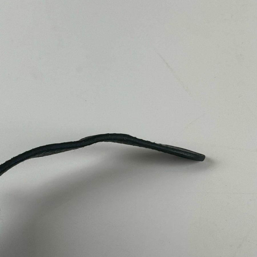 HERMES Halzan 25 黑色 89 Noir 金扣 TC皮革 Z刻-8
