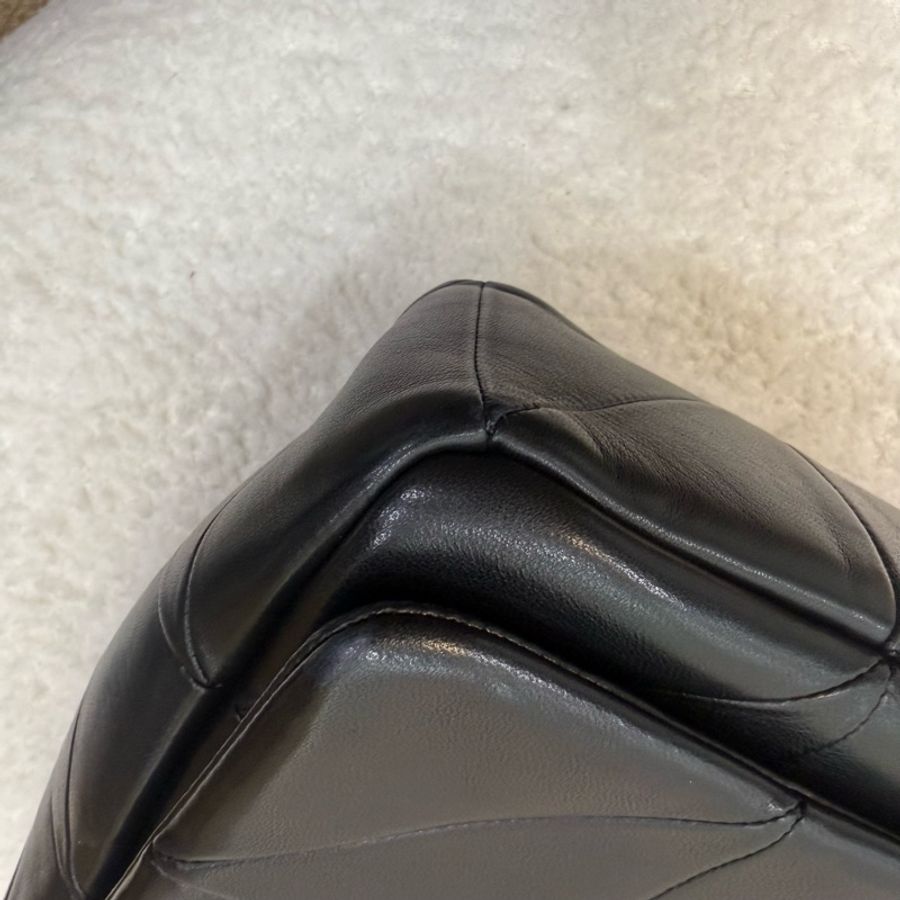 YSL 黑金小羊皮Jamie 中號肩背包-11
