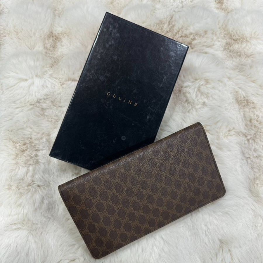 Celine 對開式長夾 附盒-0