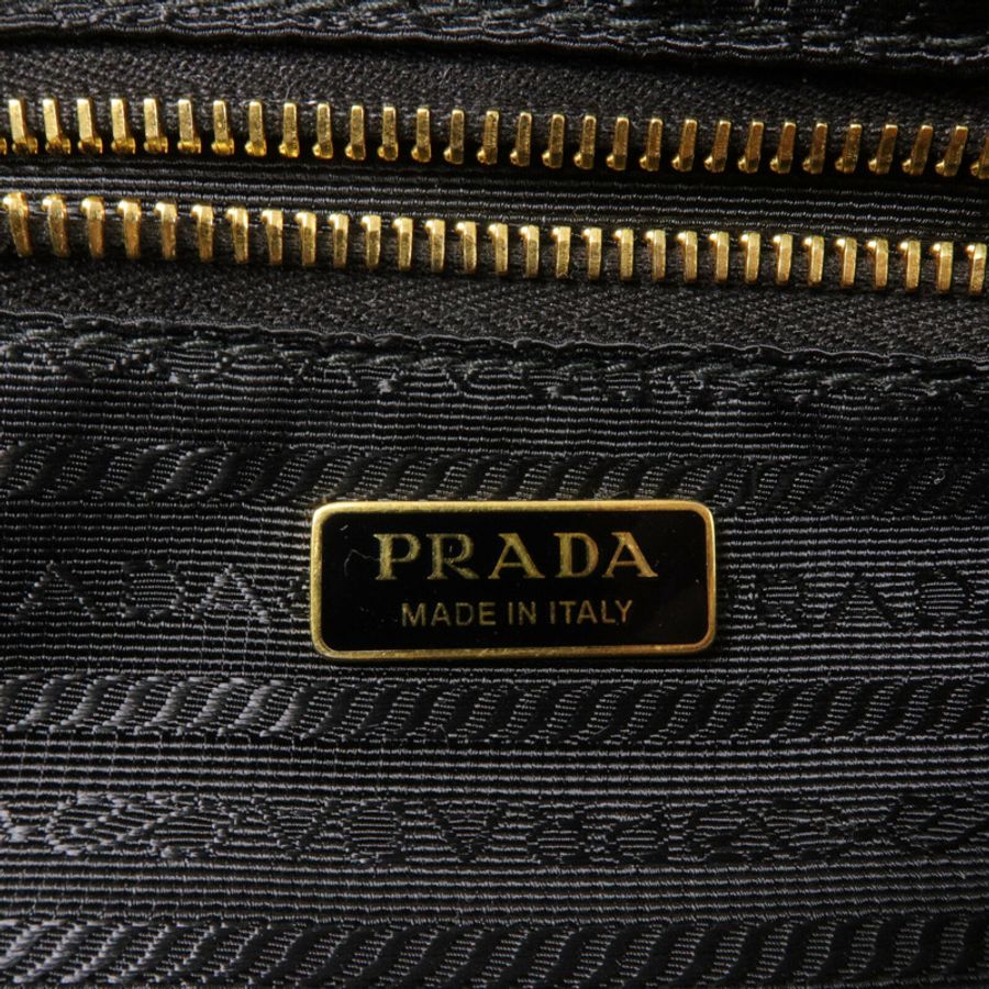 PRADA 牛皮皮革Bonnie Medium手挽肩背兩用袋-6