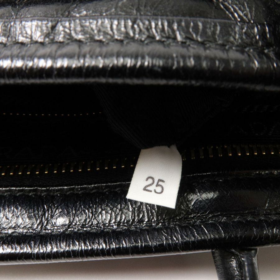 PRADA 牛皮皮革Bonnie Medium手挽肩背兩用袋-7