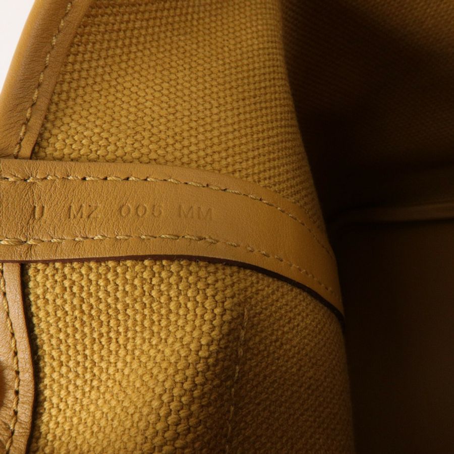 HERMES 帆布Picotin PM手挽袋Seasame-5