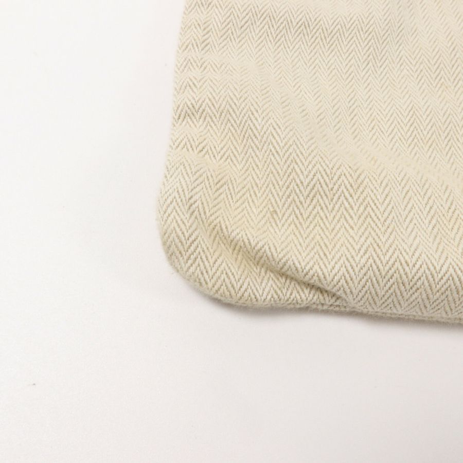 HERMES 帆布/Barenia皮革Aline手挽袋Beige-9