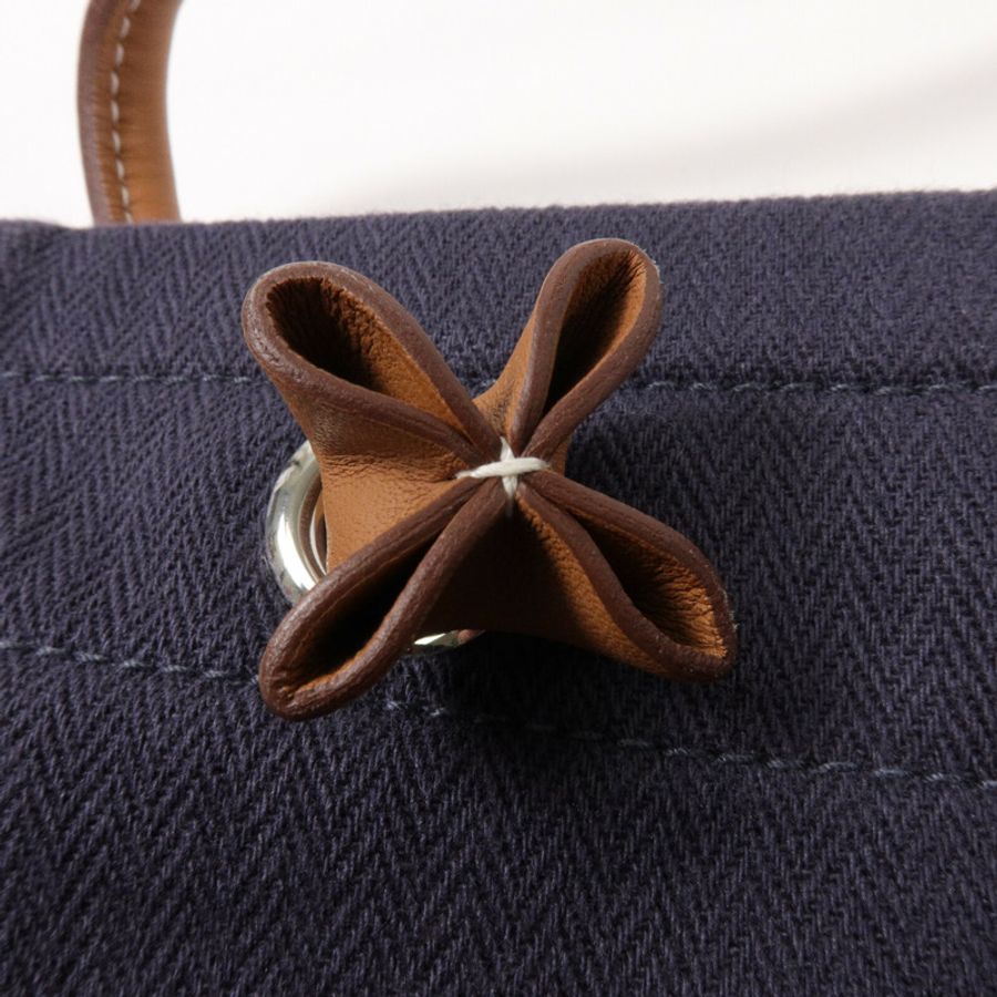 HERMES 帆布Aline Grooming肩背袋-7