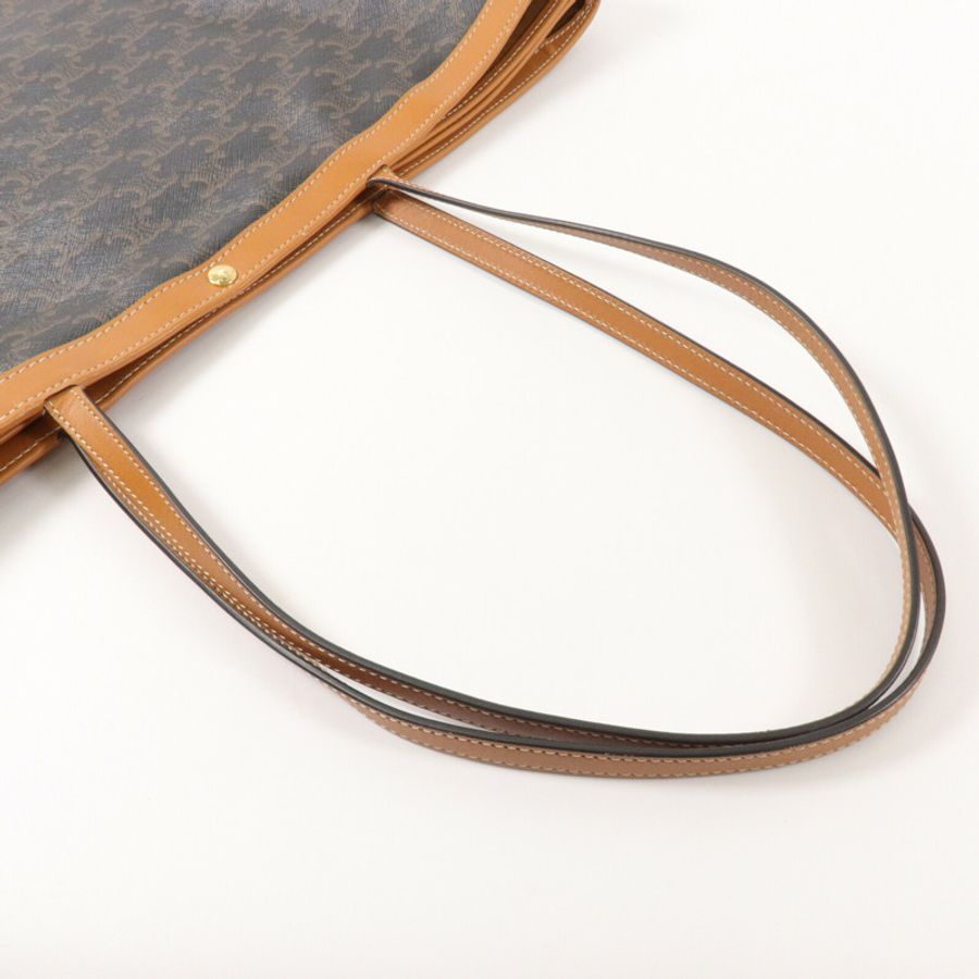 CELINE 塗層帆布Large Flat Shopping Tote手挽袋-10