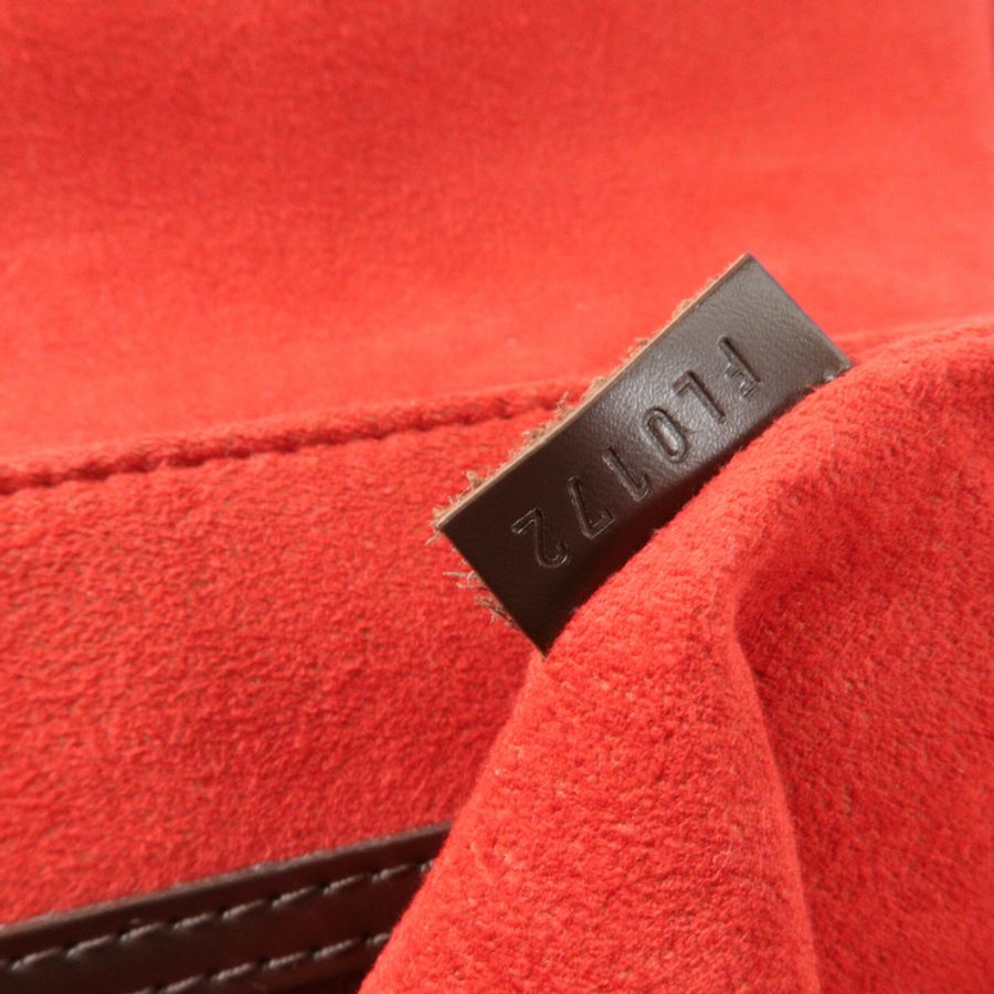 LOUIS VUITTON Damier Bergamo MM手挽袋-7