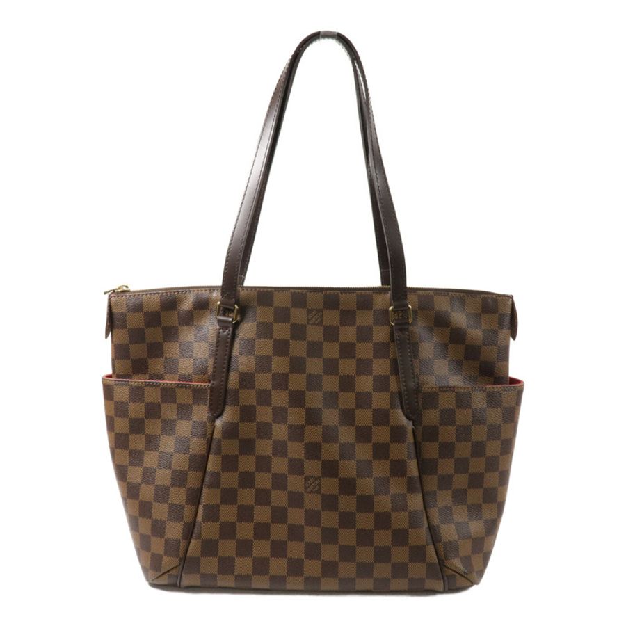 LOUIS VUITTON Damier Ebene Totally MM肩背袋-1