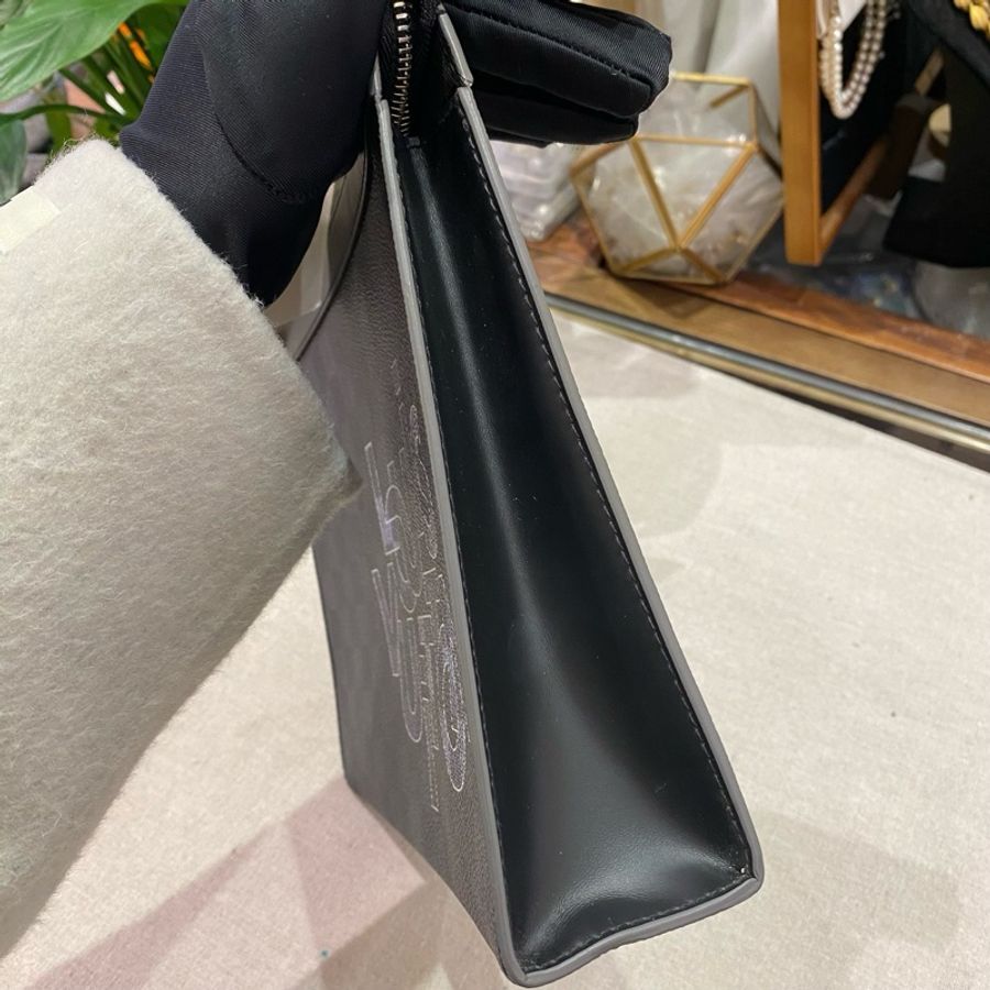 路易威登/Louis Vuitton lv 黑棋盤格 洗漱 手拿包-2