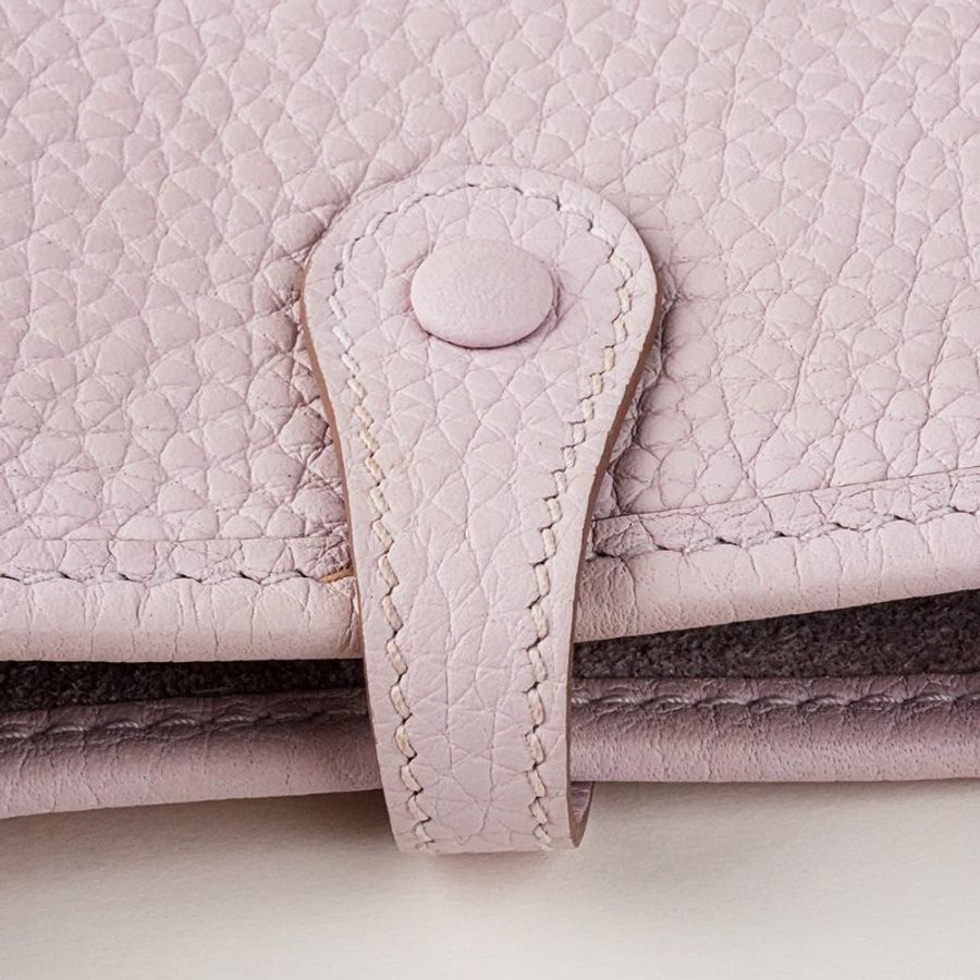 HERMÈS 愛馬仕 依芙琳 夢幻淡紫 Evelyne 16 TPM 銀釦 Togo 牛皮|斜背包 肩背包 馬鞍包 迷你包|W刻 2024年|KÉSH 凱仕精品-14