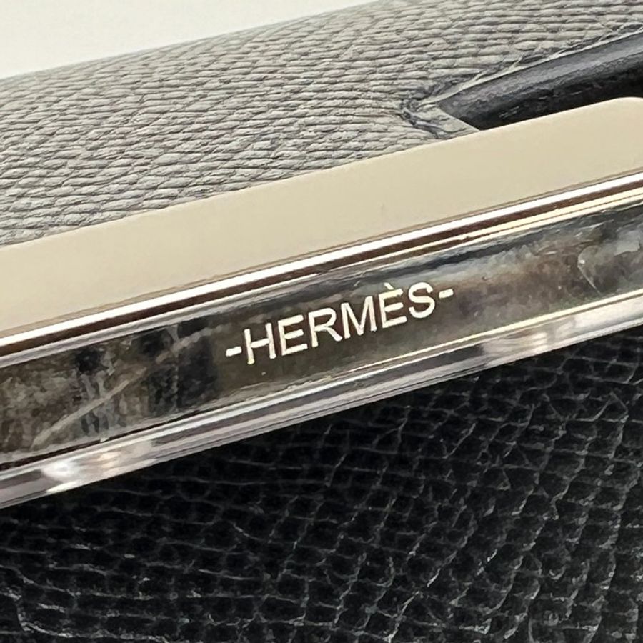 HERMÈS 愛馬仕 Constance 19 黑色銀釦 Epsom 牛皮｜康康包 肩背包 斜背包 H 包｜U刻 2022年｜KÉSH 凱仕精品-16
