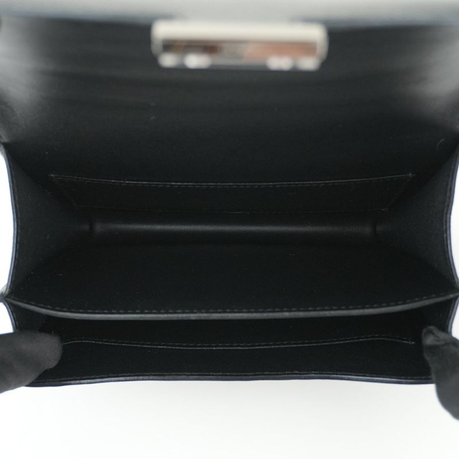 HERMÈS 愛馬仕 Constance 19 黑色銀釦 Epsom 牛皮｜康康包 肩背包 斜背包 H 包｜U刻 2022年｜KÉSH 凱仕精品-19