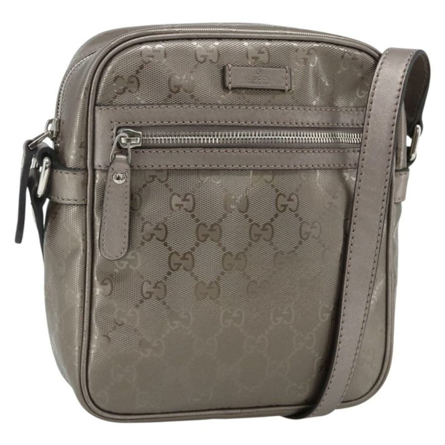 【日本直送】GUCCI GG Implementation 單肩包 PVC 粉紅銀色 233268 正品 BA12559A-0