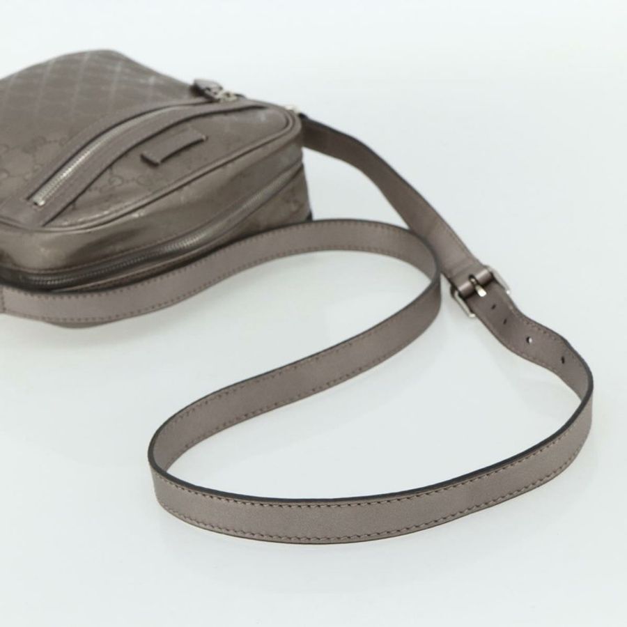 【日本直送】GUCCI GG Implementation 單肩包 PVC 粉紅銀色 233268 正品 BA12559A-6