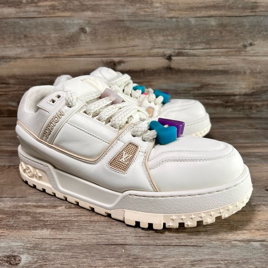 Louis Vuitton路易威登 TRAINER MAXI 白胖丁 43.5碼-1