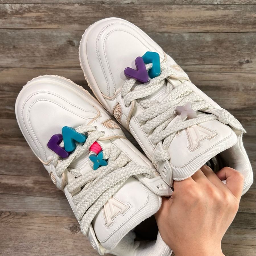 Louis Vuitton路易威登 TRAINER MAXI 白胖丁 43.5碼-4