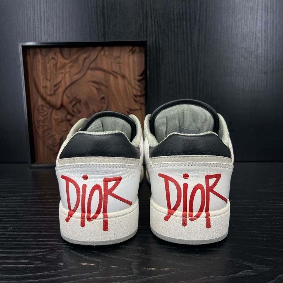 Dior 迪奧 b27 白灰紅 40碼-2