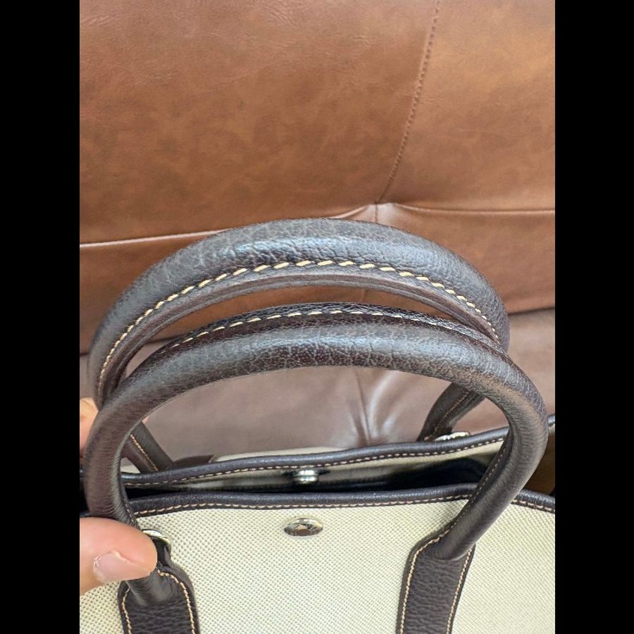 hermes愛馬仕花園包30 米棕色-7
