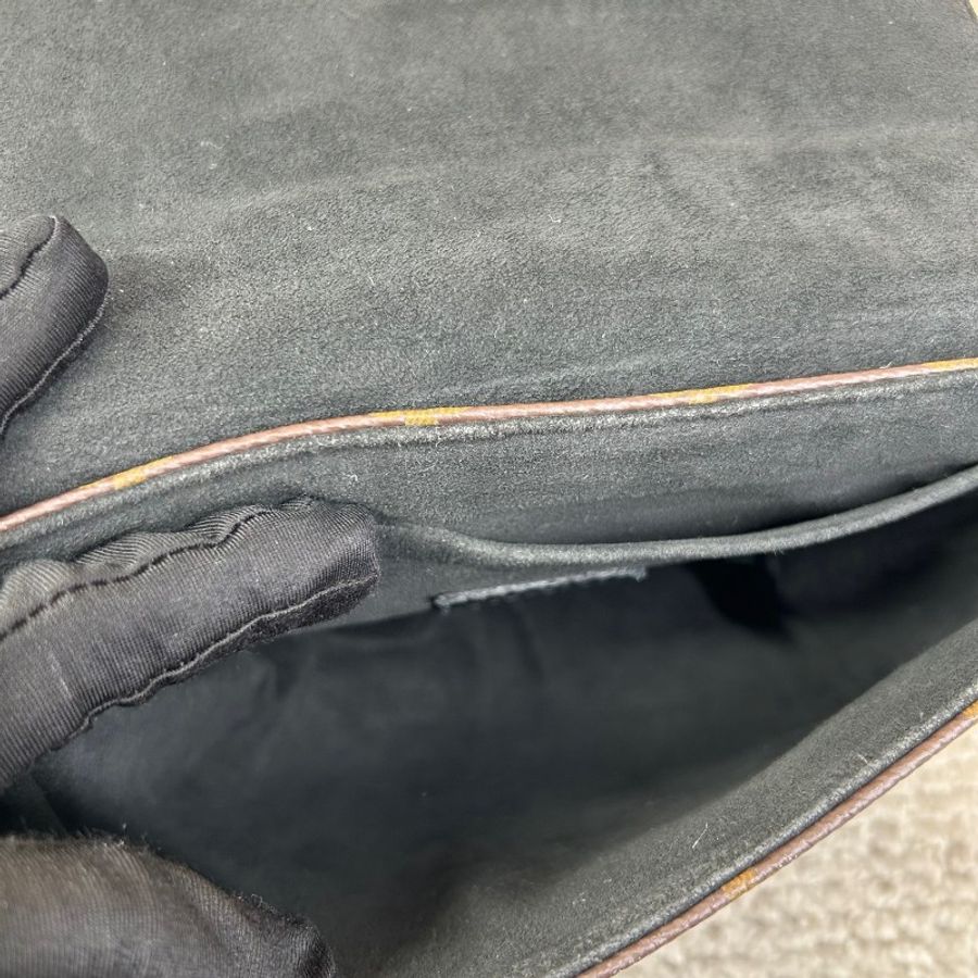 Louis Vuitton Locky BB黑色鎖頭包 經典老花拼黑色 金色五金-2