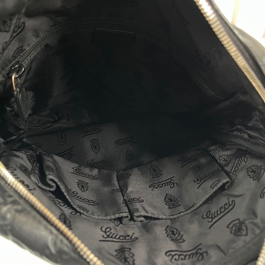 GUCCI 老花郵差包 經典雙G老花壓紋 斜挎包-7
