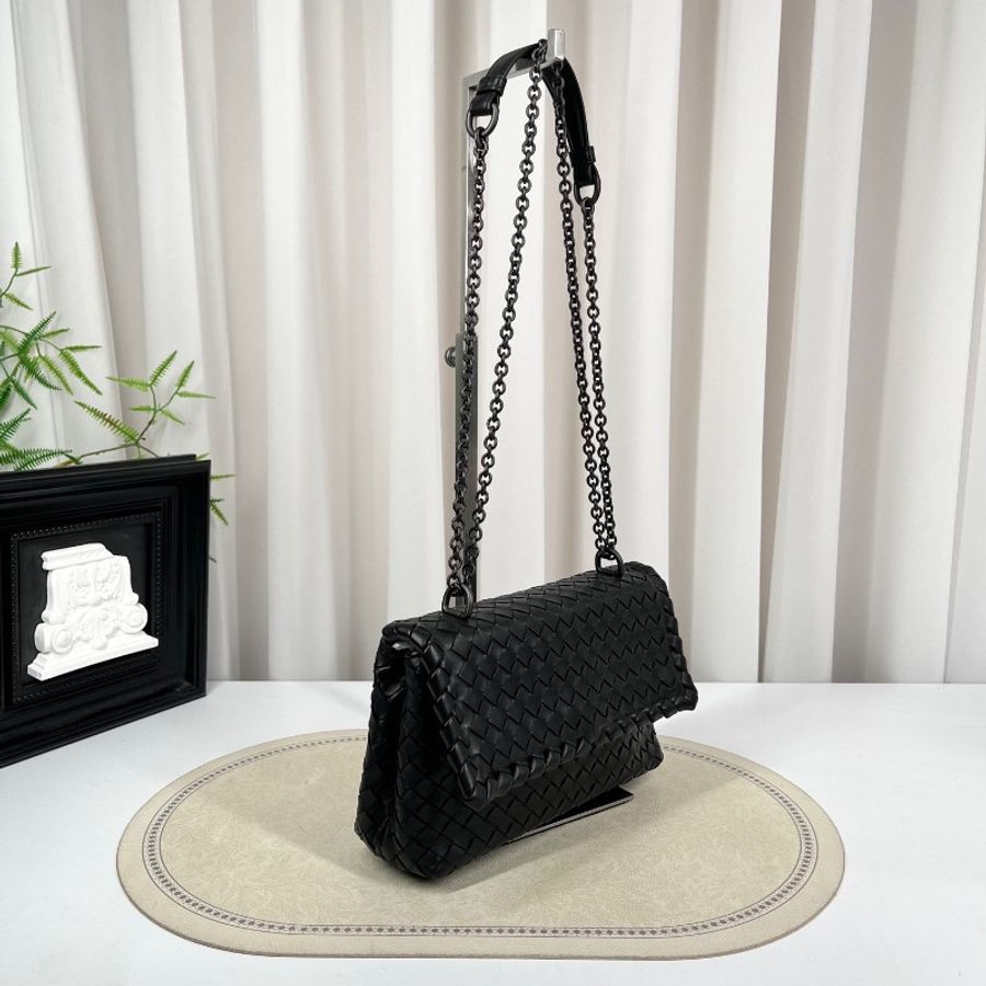 Bottega Veneta olimpia奧林匹亞鏈條包 可單肩斜挎 牛皮編織-3