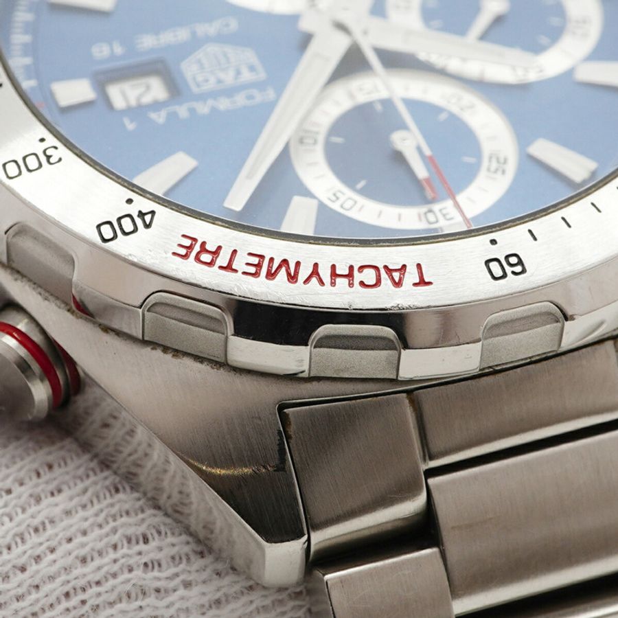 TAG Heuer 豪雅一級方程式 Calibre 16 CAZ2015 藍色錶盤男士腕錶-5