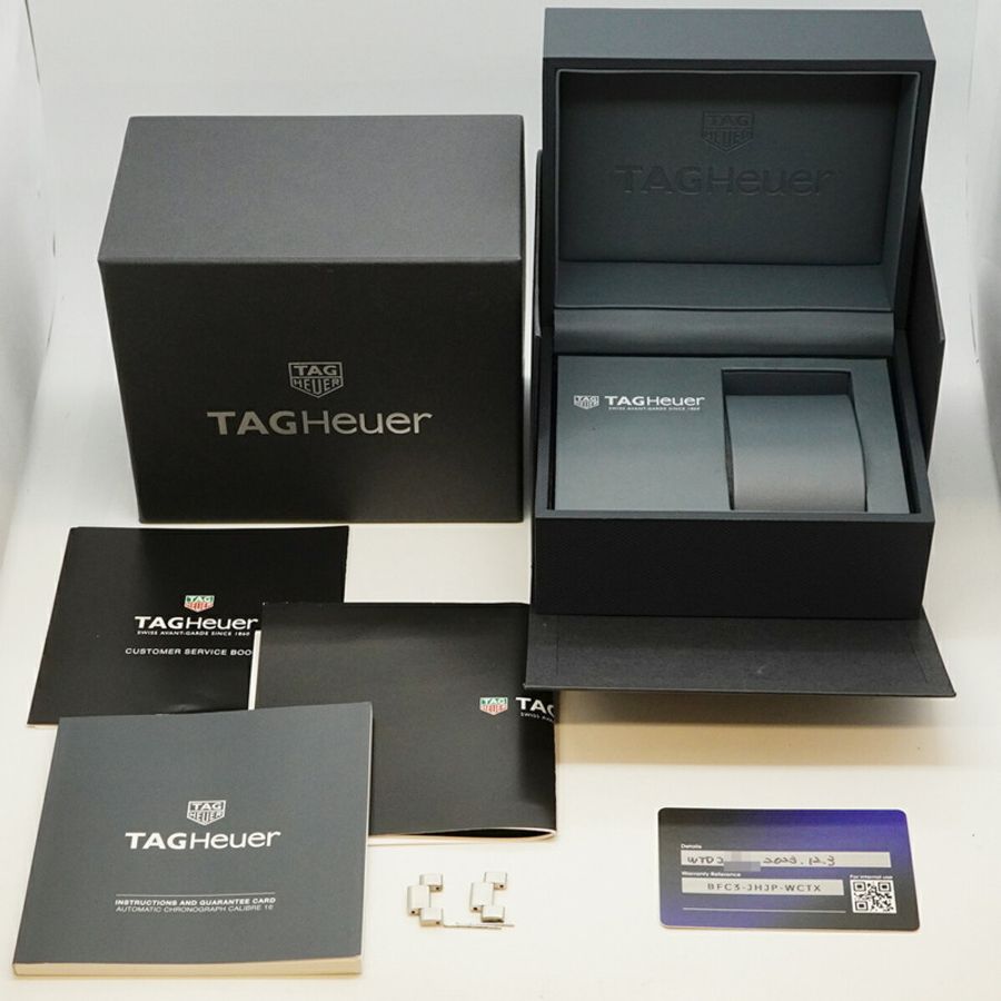 TAG Heuer 豪雅一級方程式 Calibre 16 CAZ2015 藍色錶盤男士腕錶-9