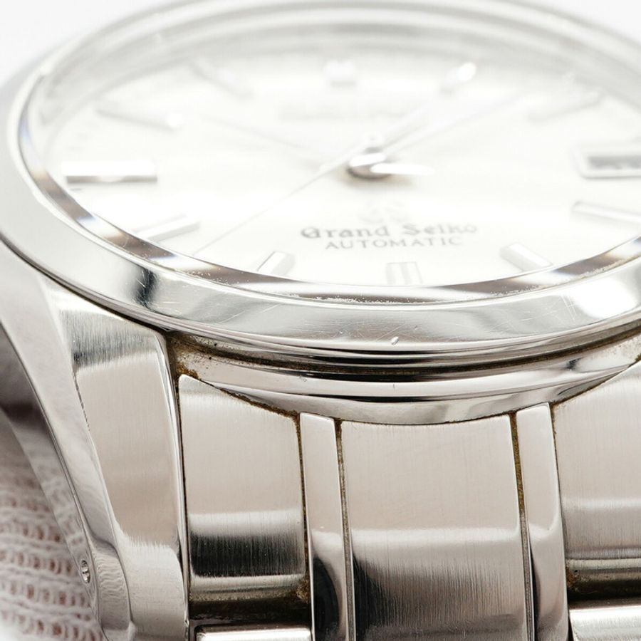 精工 Grand Mechanical SBGR051 9S65-00B0 銀色錶盤男士腕錶-6
