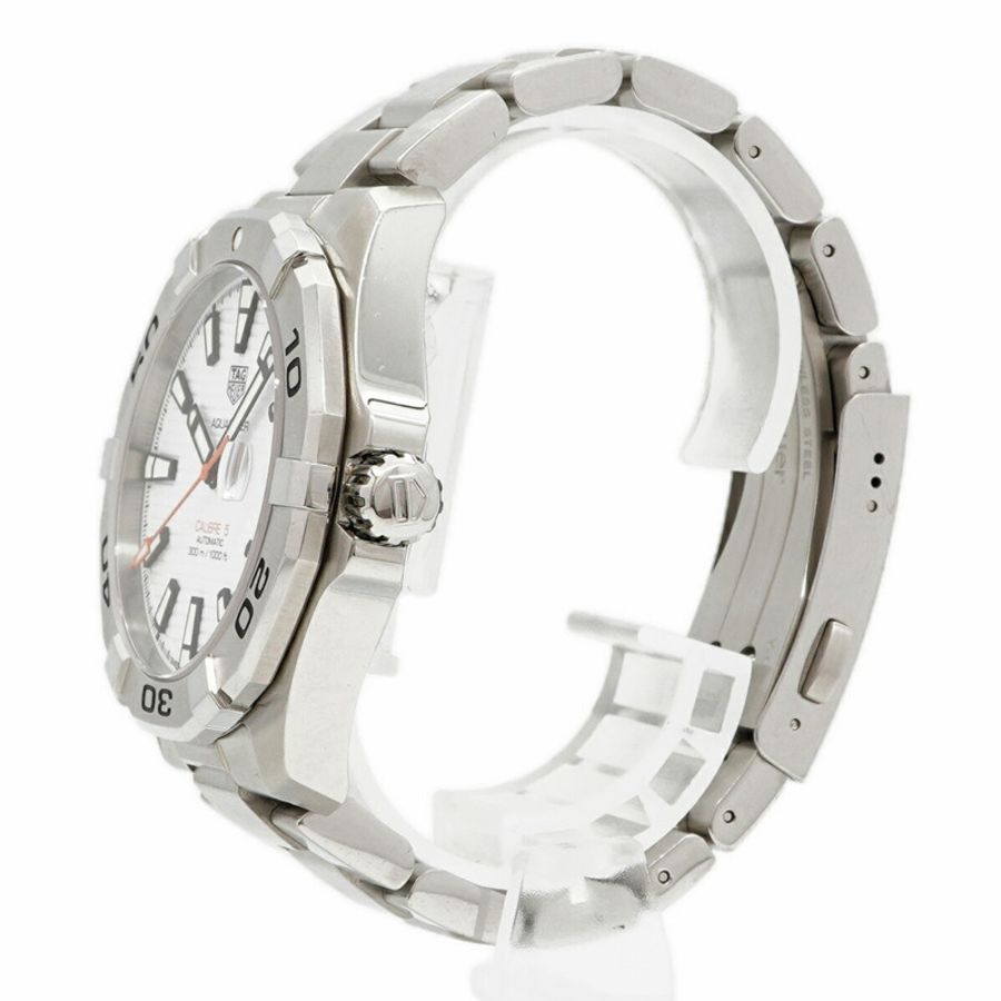 TAG Heuer Aquaracer Calibre 5 Way2013 白色錶盤男士手錶-1