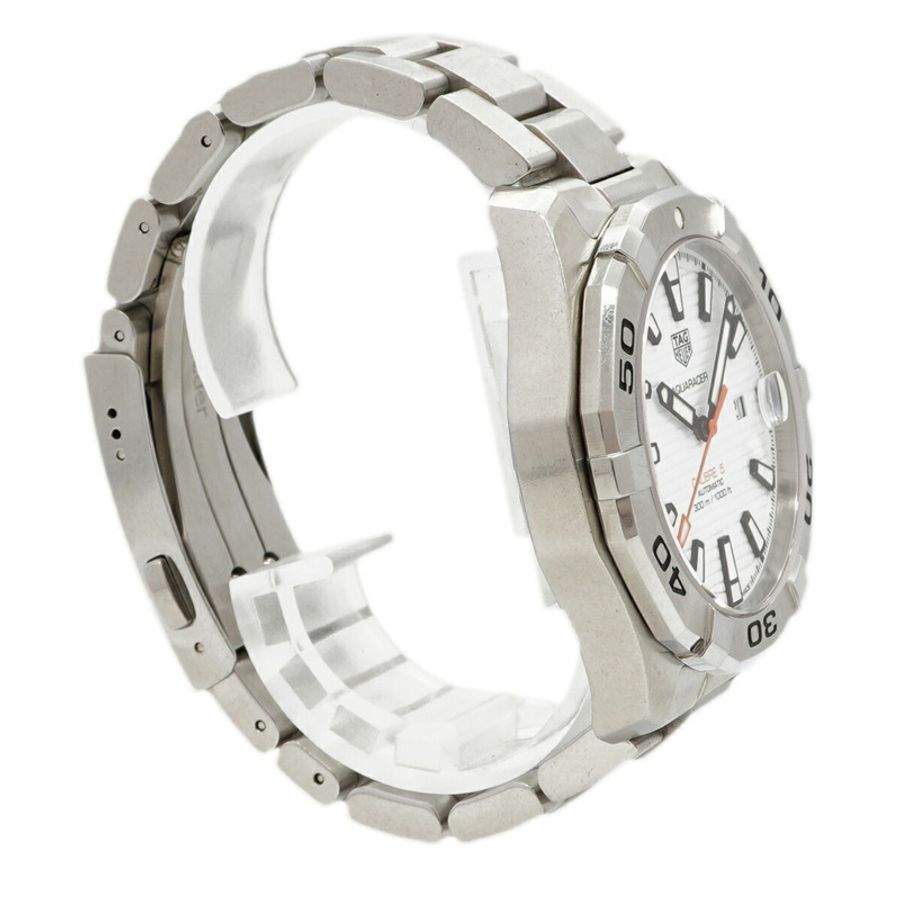 TAG Heuer Aquaracer Calibre 5 Way2013 白色錶盤男士手錶-2