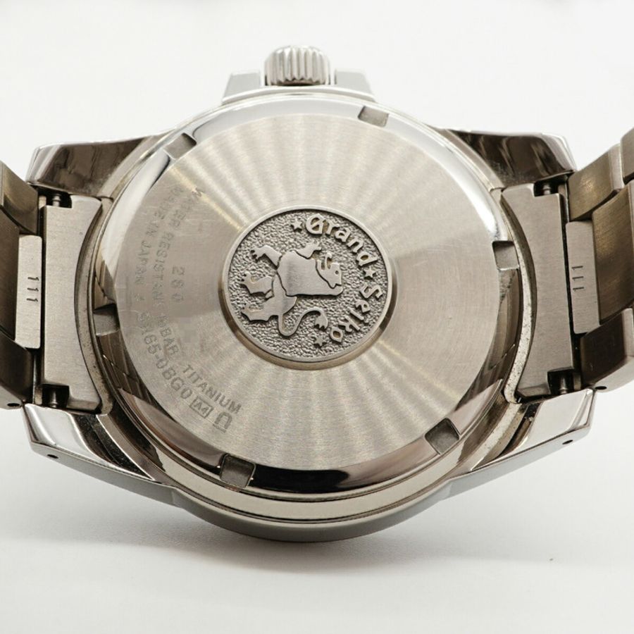 精工 Grand Power Reserve SBGA081 9R65-0BG0 灰色錶盤男士腕錶-4