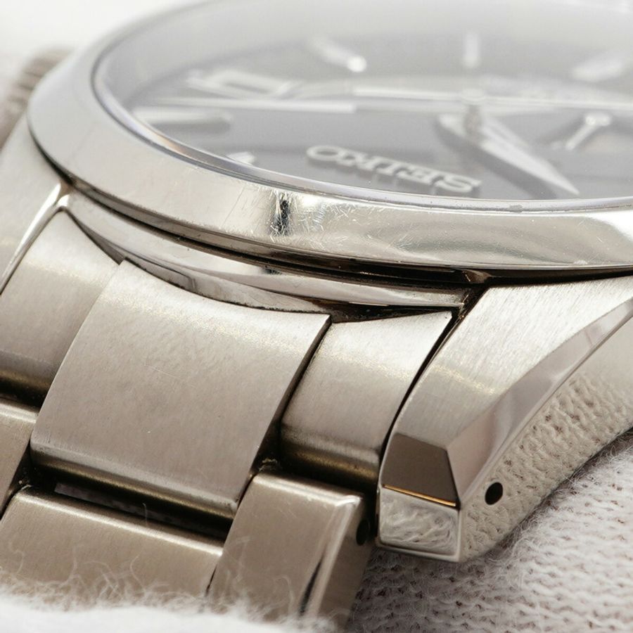 精工 Grand Power Reserve SBGA081 9R65-0BG0 灰色錶盤男士腕錶-6