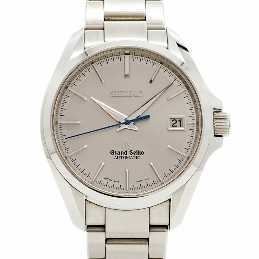 精工 Grand Mechanical Master Shop 限量版 SBGR069 9S65-00F0 銀色錶盤男士腕錶-0