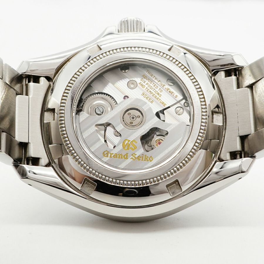 精工 Grand Mechanical Master Shop 限量版 SBGR069 9S65-00F0 銀色錶盤男士腕錶-4