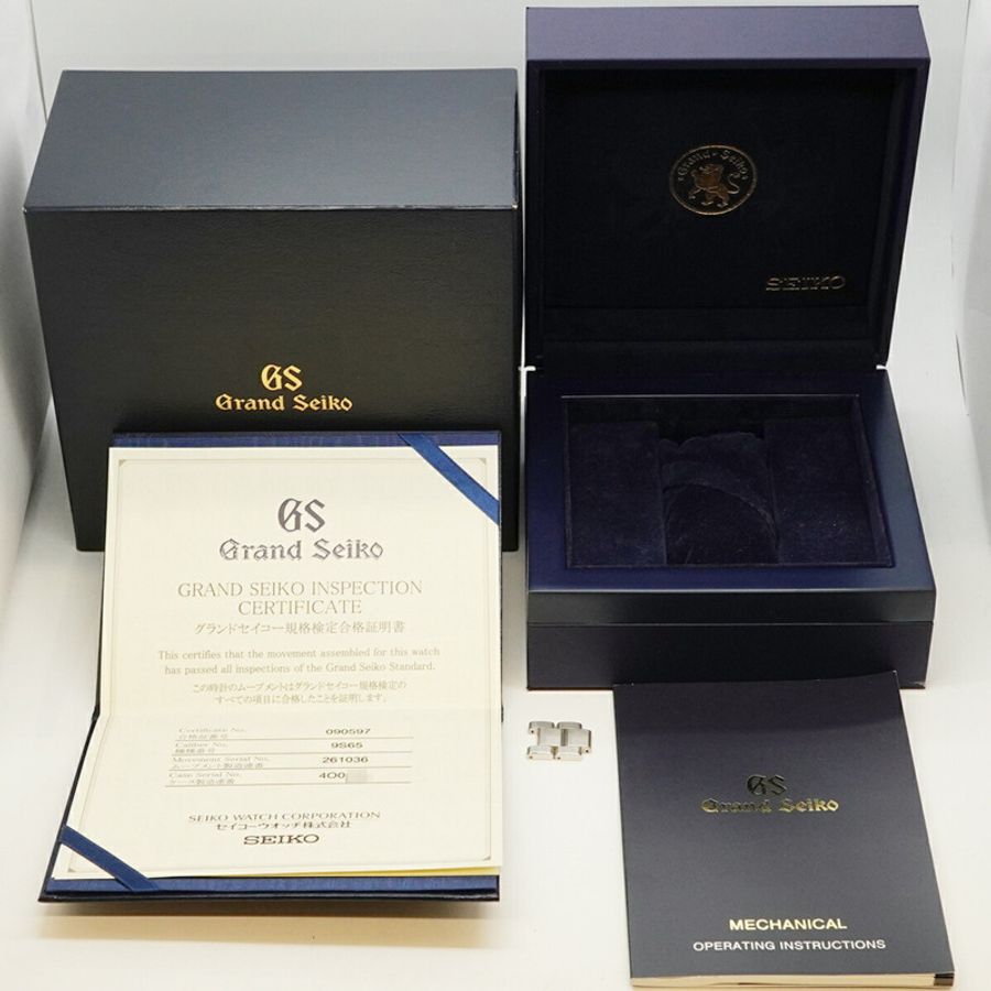 精工 Grand Mechanical Master Shop 限量版 SBGR069 9S65-00F0 銀色錶盤男士腕錶-10