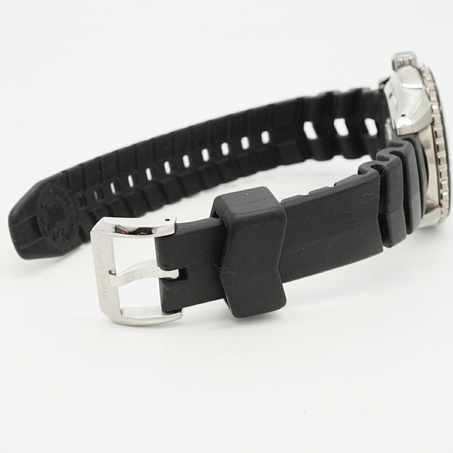 精工 Grand Diver's Spring Drive SBGA463 9R65-0EE0 黑色錶盤男士腕錶-3