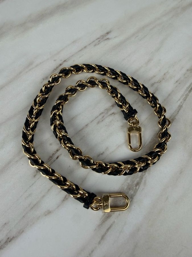 LOUIS VUITTON 路易威登 Multi Pochette Accessoires 黑色壓紋四合一斜背包 M80399-25