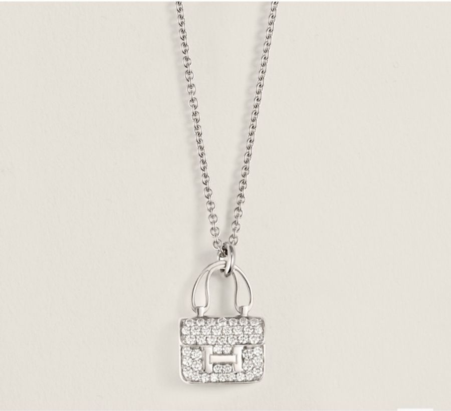 Hermes PENDENTIF AMULETTES CONSTANCE 頸鏈-0