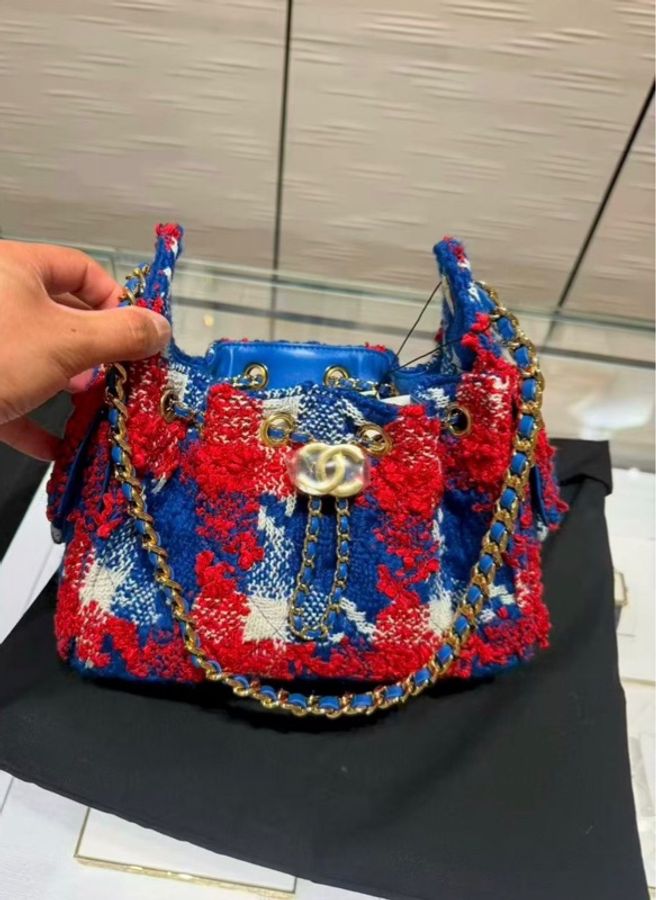 Chanel香奈兒26A高級手工坊毛呢25bagmini迷你-1
