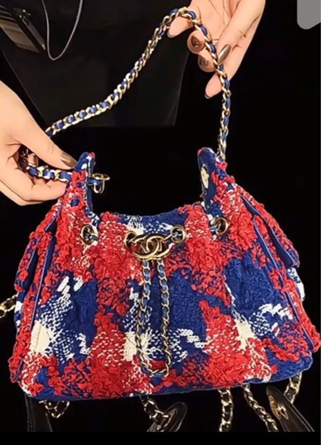 Chanel香奈兒26A高級手工坊毛呢25bagmini迷你-2