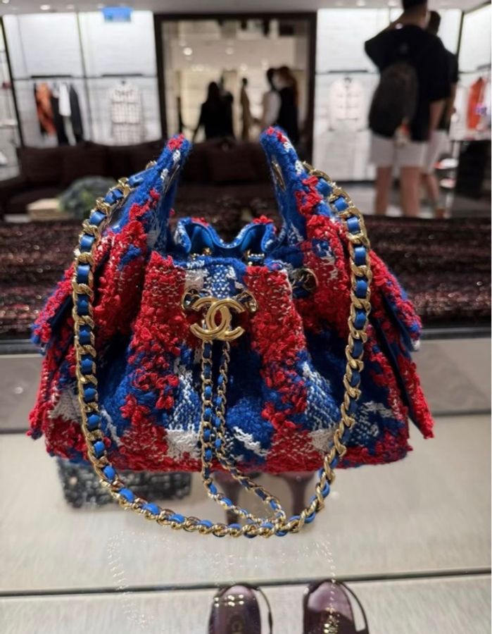 Chanel香奈兒26A高級手工坊毛呢25bagmini迷你-3