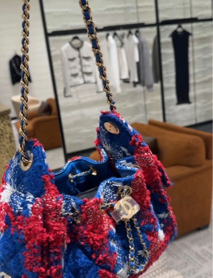 Chanel香奈兒26A高級手工坊毛呢25bagmini迷你-4