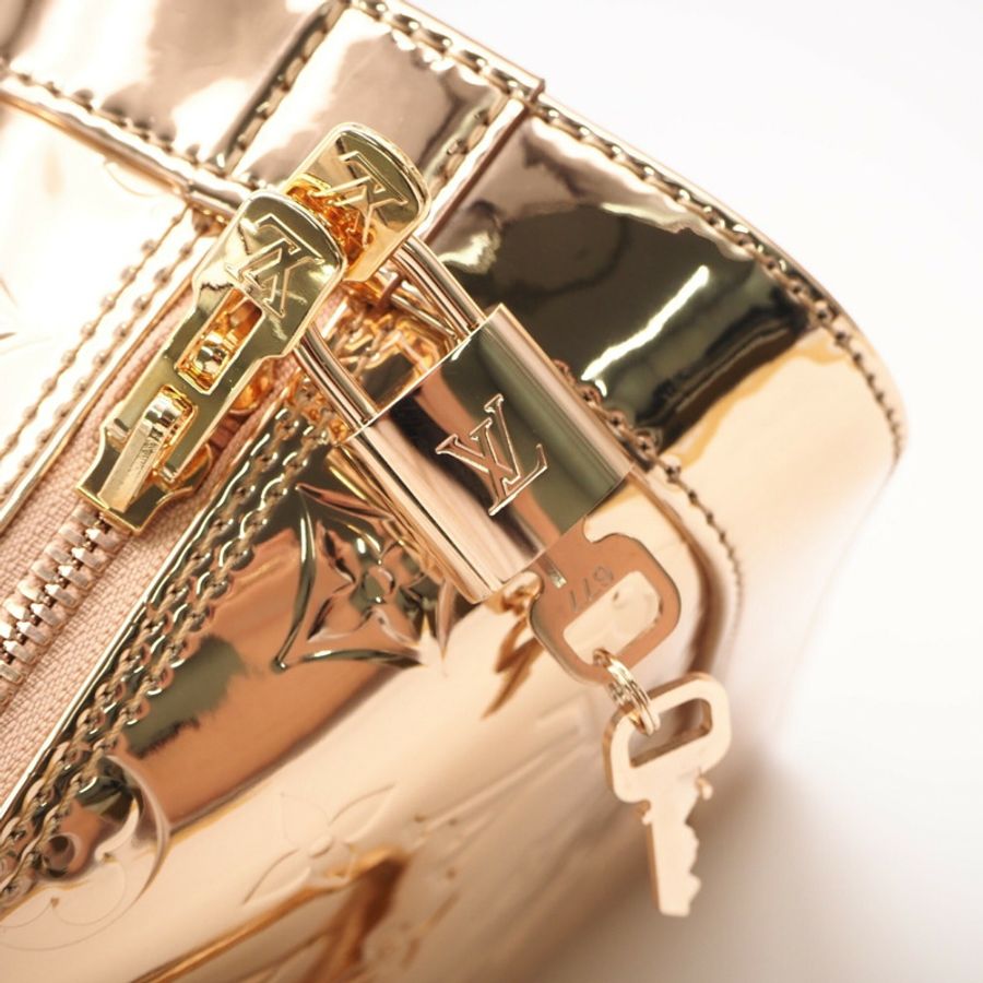 路易威登 Monogram Alma BB Cuivre M27037 手提包 青銅色塗層帆布 女士-12