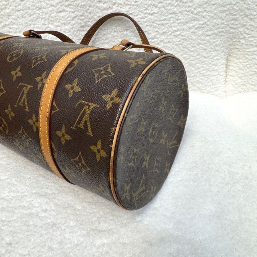 LV 路易威登 原花 Monogram Papillon 30 圓桶子母包 肩背包 M51385-22