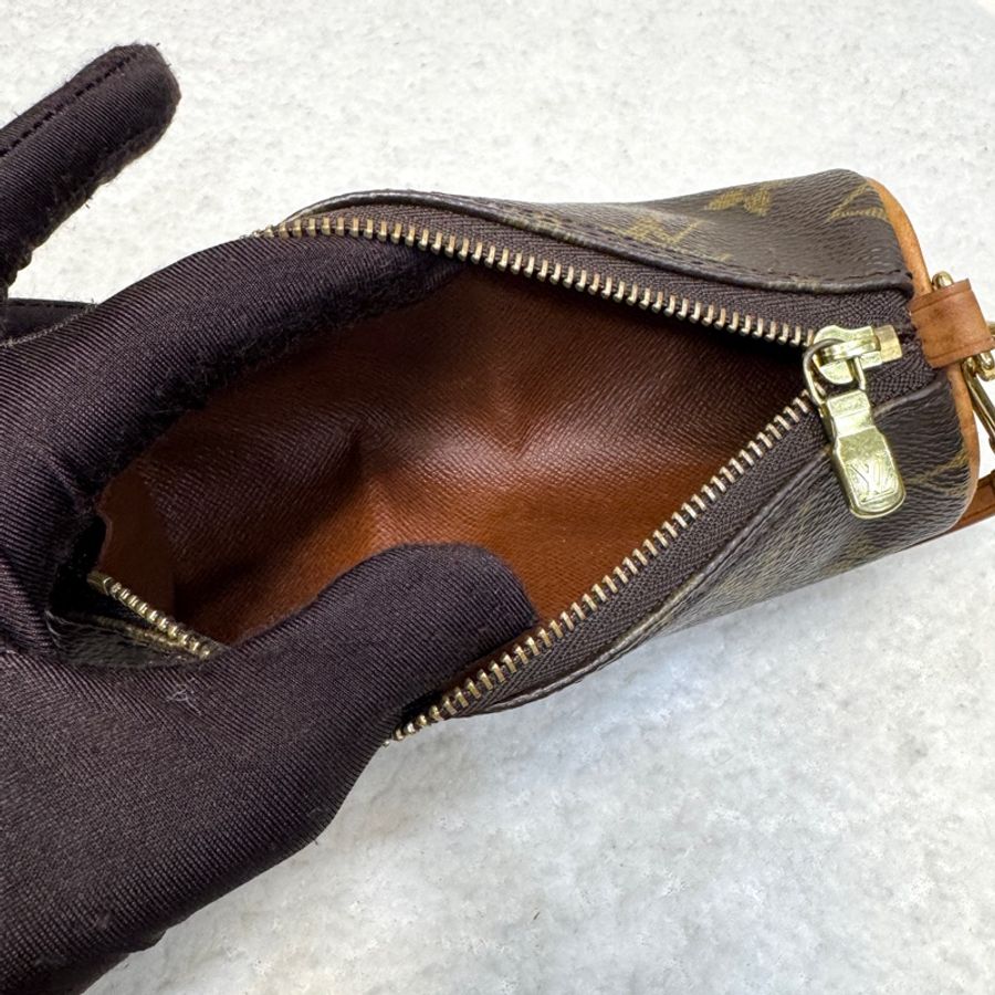 LV 路易威登 原花 Monogram Papillon 30 圓桶子母包 肩背包 M51385-21