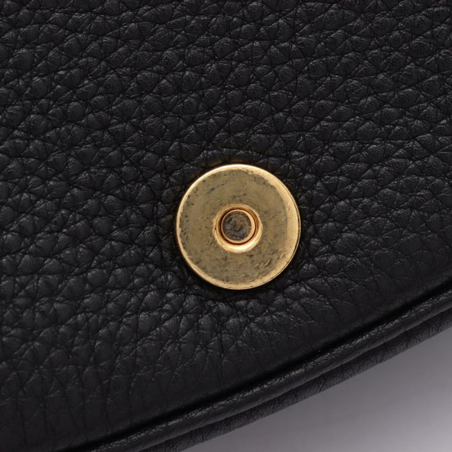 Christian DIOR BOBBY 中型單肩斜背包 M9319UBBN-M900 黑色皮革-4