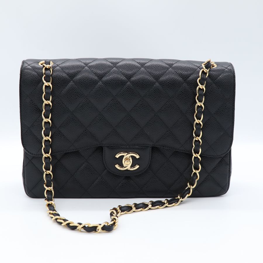 CHANEL 香奈兒 CF30 經典 Jumbo 口蓋包-1