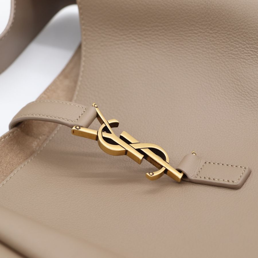 YSL LE 5 À 7 大號 小牛皮 肩背包 麂皮內裡【Saint Laurent 聖羅蘭】-7