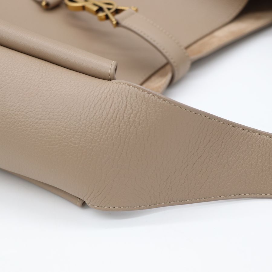 YSL LE 5 À 7 大號 小牛皮 肩背包 麂皮內裡【Saint Laurent 聖羅蘭】-9